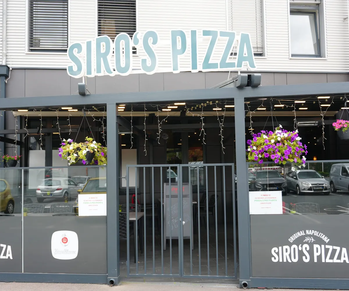 Außenansicht der Osteria Siros an der Vahrenwalder Straße